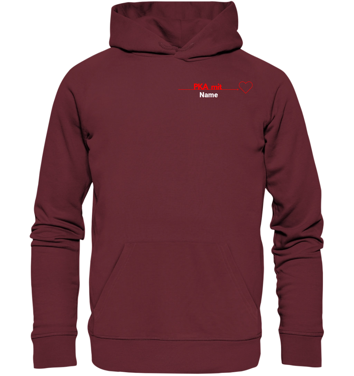 PKA mit Herz - Personalisierbarer Hoodie