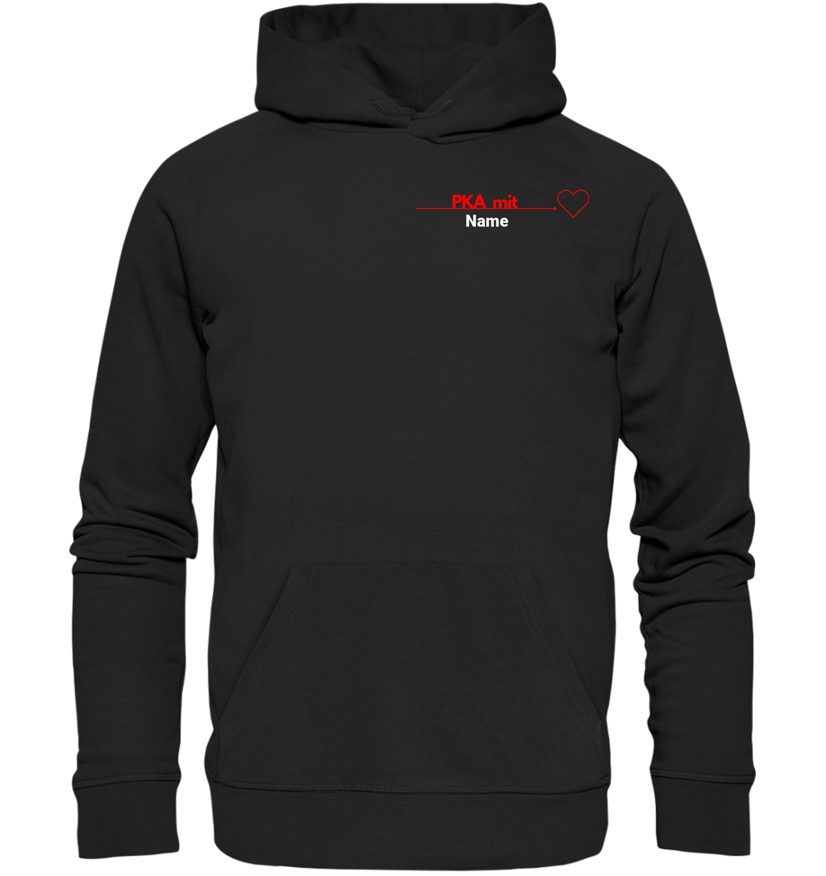 PKA mit Herz - Personalisierbarer Hoodie