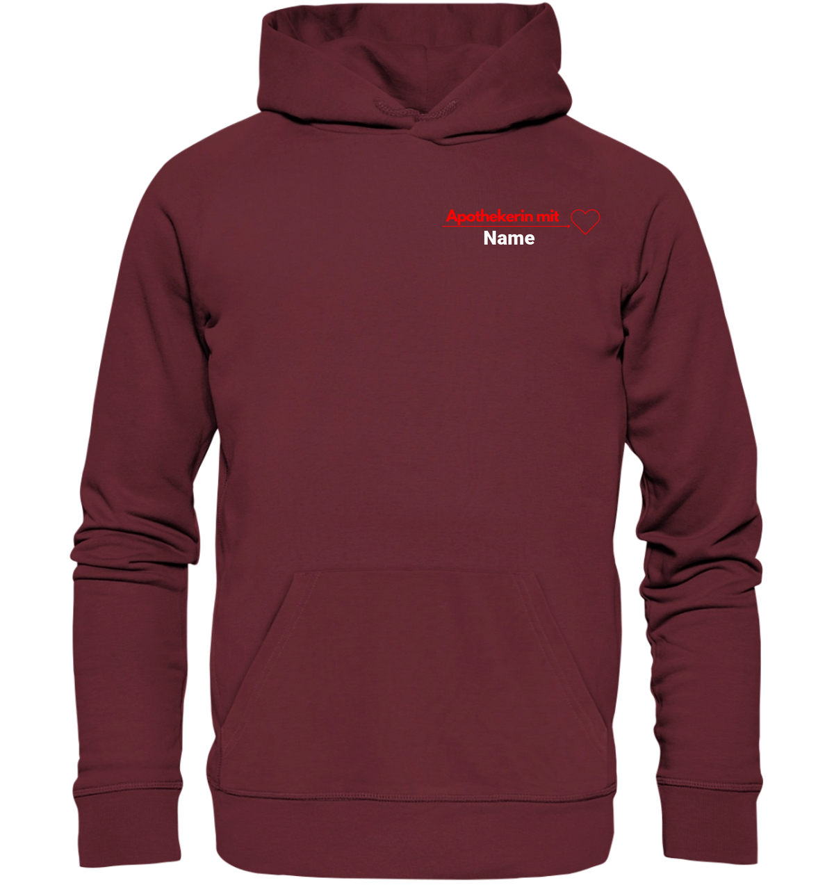 Apothekerin mit Herz - Personalisierbarer Hoodie