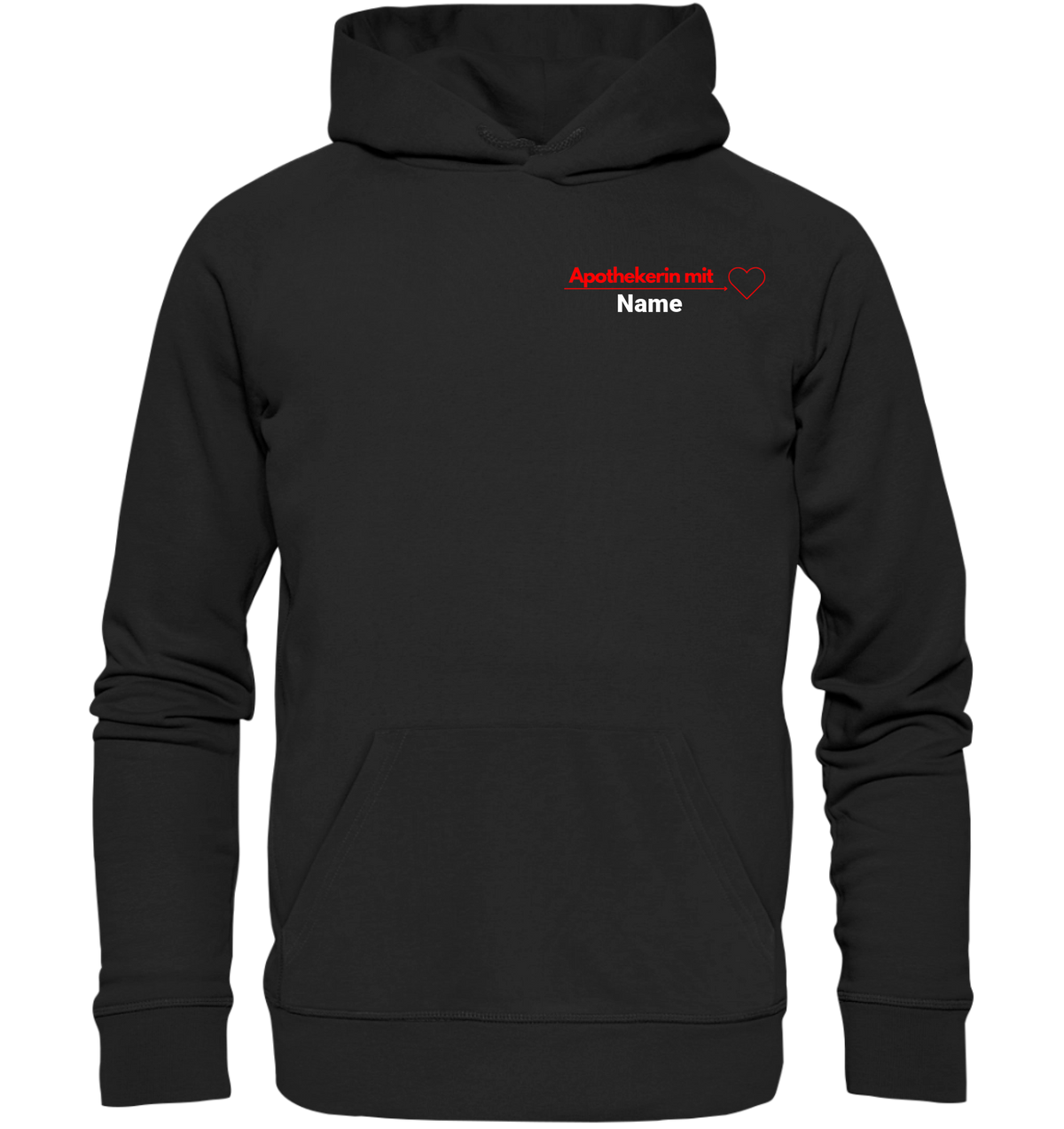 Apothekerin mit Herz - Personalisierbarer Hoodie