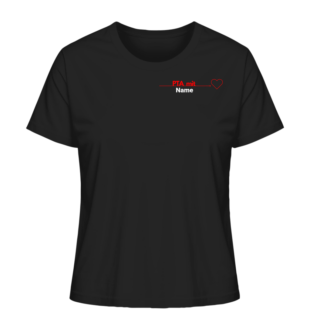 PTA mit Herz - Personalisierbares Damen T-Shirt