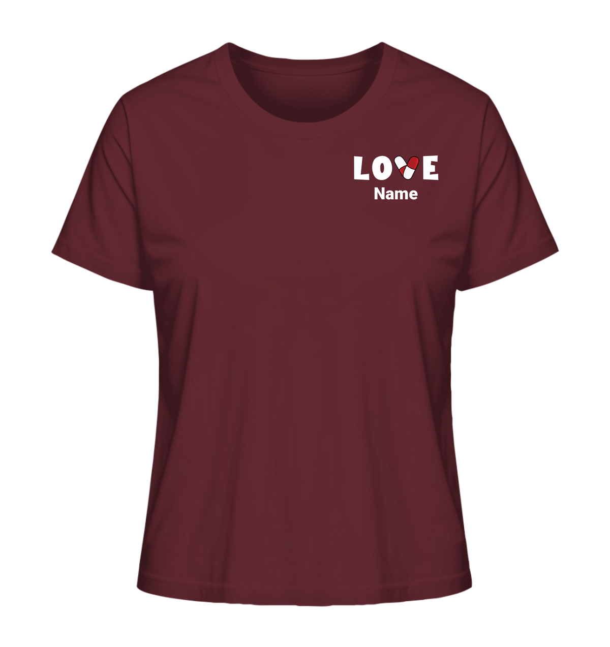Love - Personalisierbares Damen T-Shirt