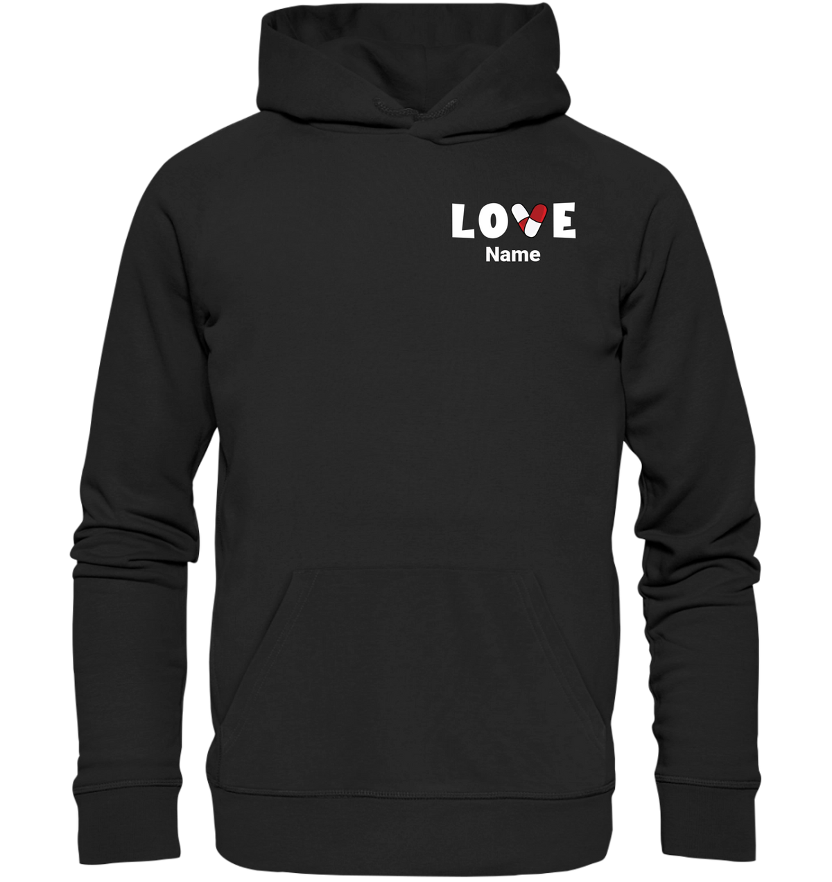 Love - Personalisierbarer Hoodie