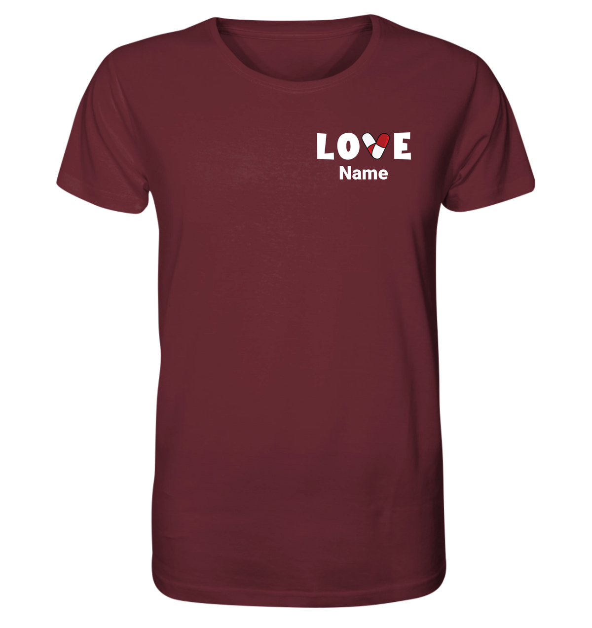 Love - Personalisierbares Unisex T-Shirt