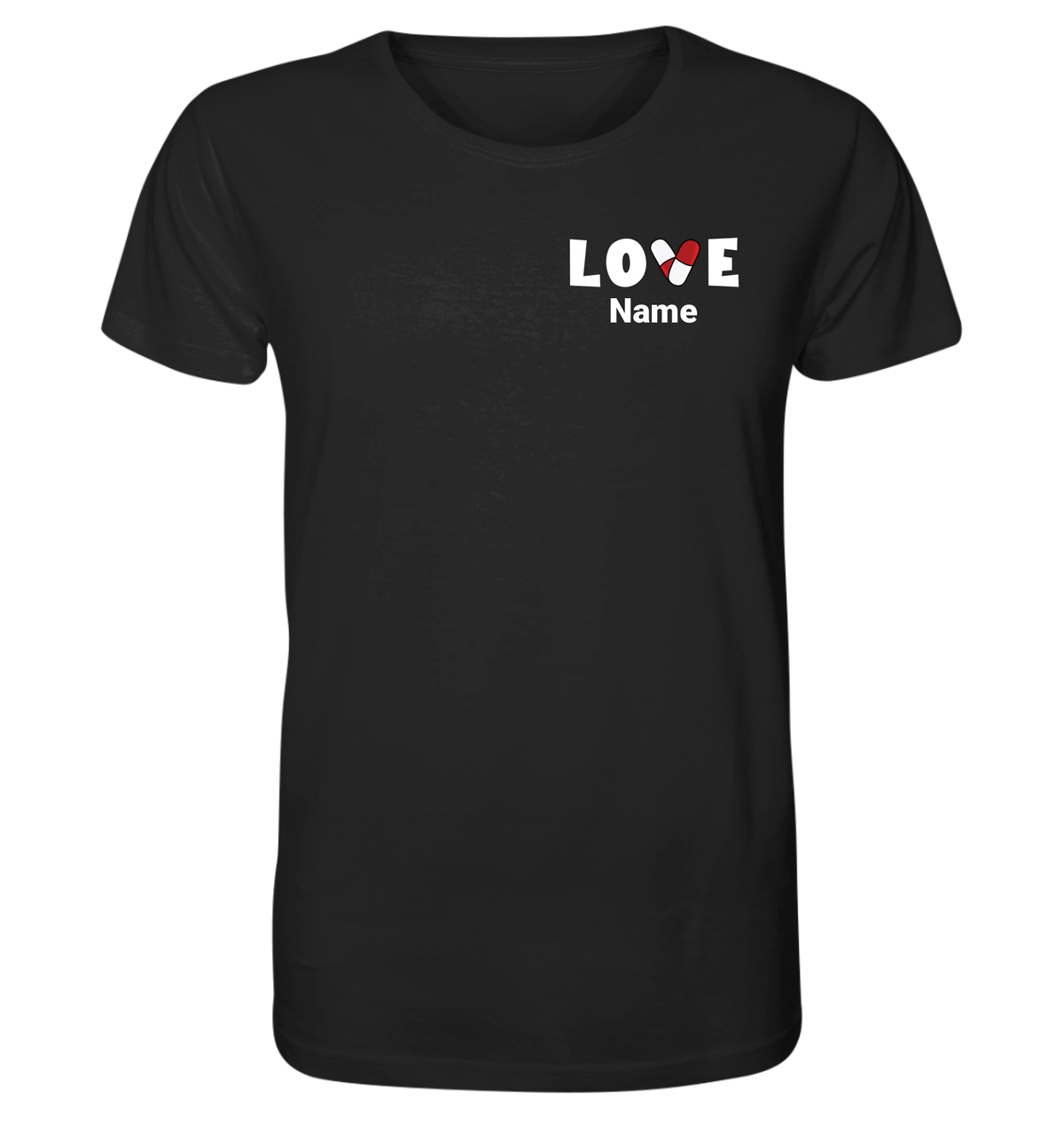 Love - Personalisierbares Unisex T-Shirt