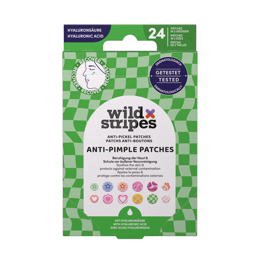 wild stripes Anti-Pimple Patches Groovy Recover