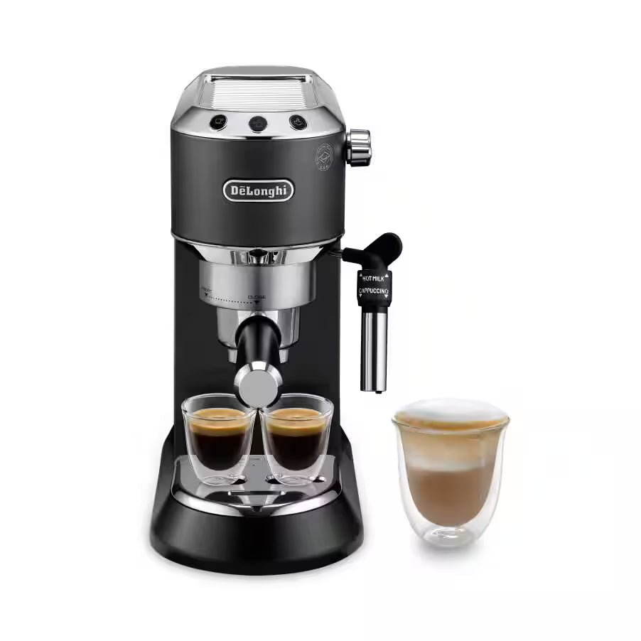 De'Longhi Siebträgermaschine Dedica Style EC 685.BK – Schwarz
