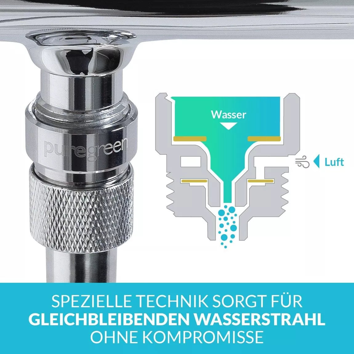 Dusch-Wassersparer