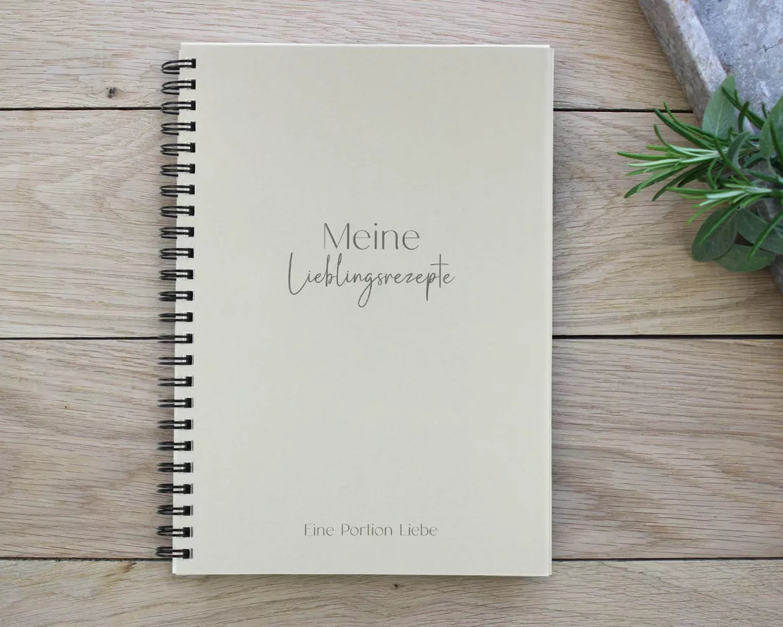 Rezeptbuch A5 zum Ausfüllen