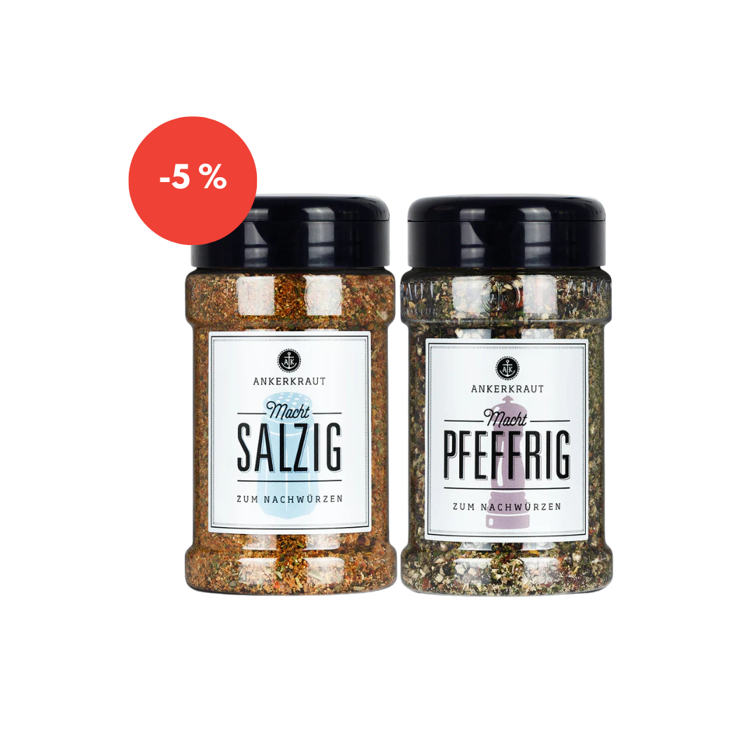 Ankerkraut Macht Pfeffrig + Macht Salzig (je 170g)