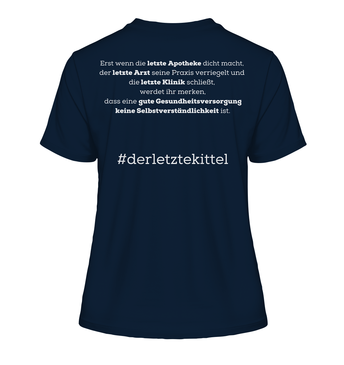 #derletztekittel - Fitted Ladies Shirt