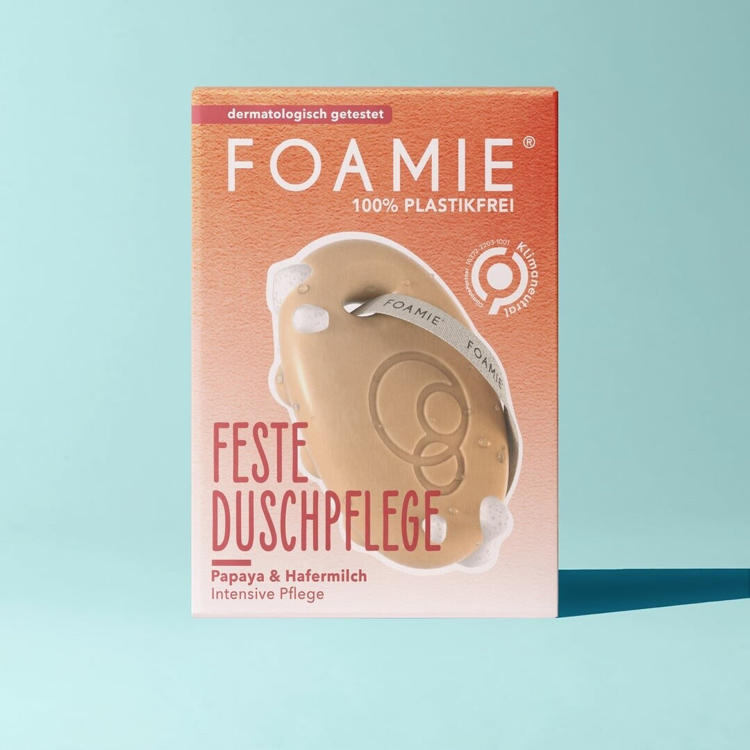 FOAMIE Feste Duschpflege - Hafermilch und Papaya