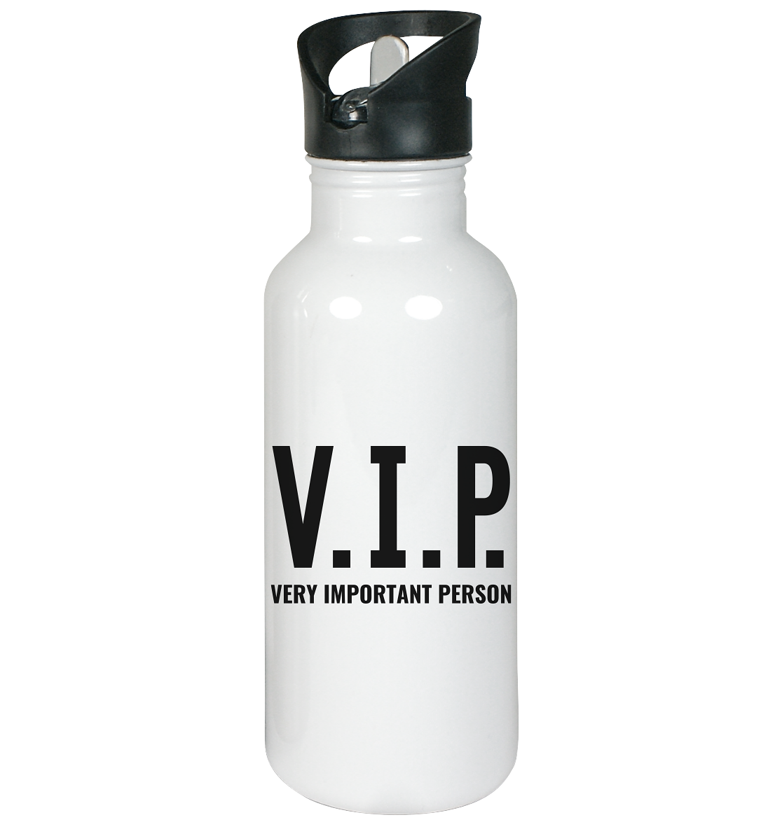 V.I.P. Very important person - Edelstahl-Trinkflasche