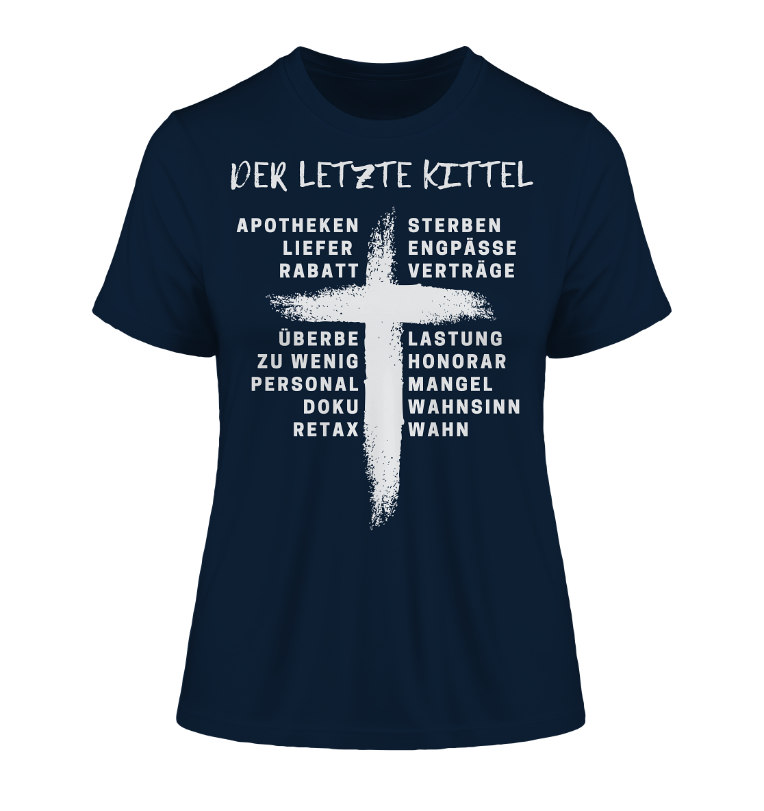 Der letzte Kittel - Fitted Ladies Organic Shirt