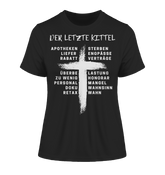 Der letzte Kittel - Fitted Ladies Organic Shirt