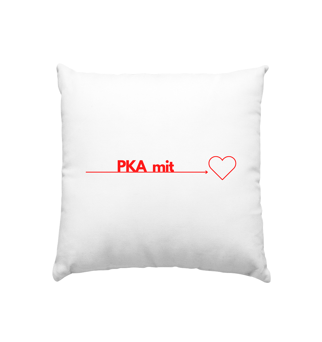 PKA mit Herz - Kissen 40x40cm
