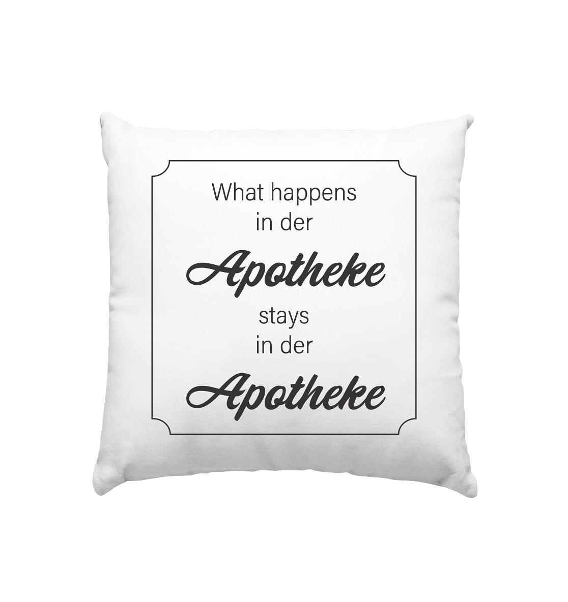 What happens... - Kissen 40x40cm