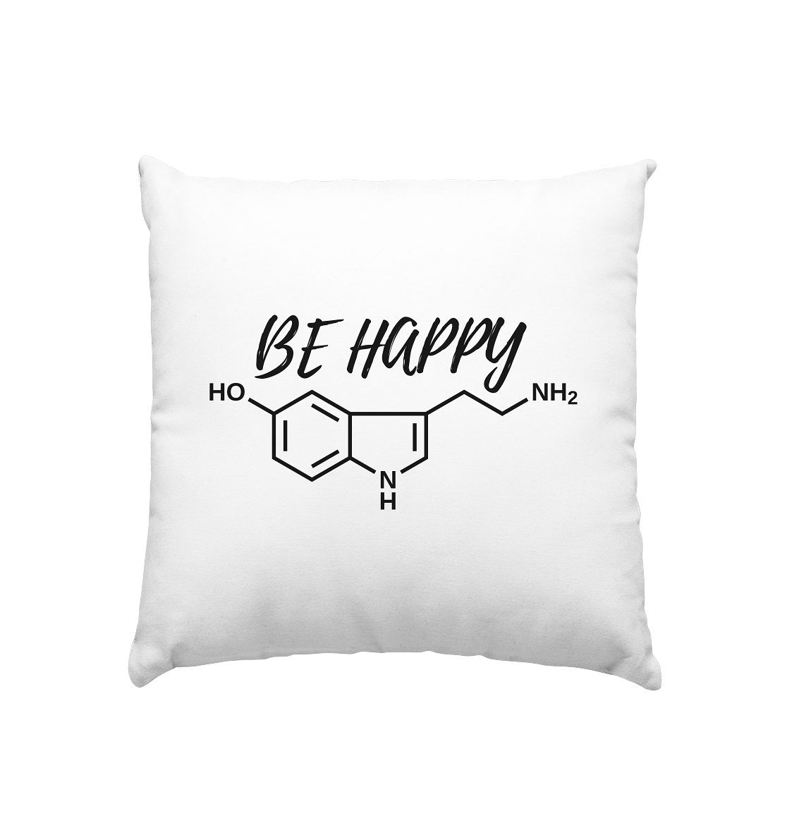 Be happy - Kissen 40x40cm
