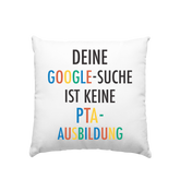PTA-Ausbildung Schwarz - Kissen 40x40cm