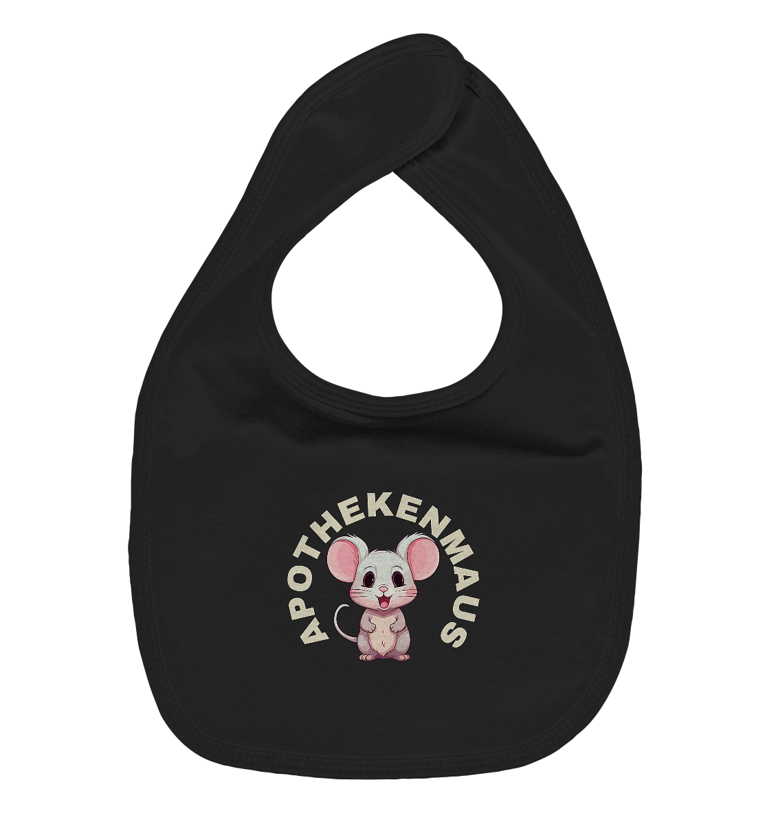 Apothekenmaus - Organic Baby-Lätzchen