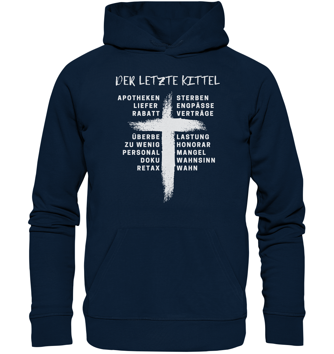 Der letzte Kittel - Organic Hoodie
