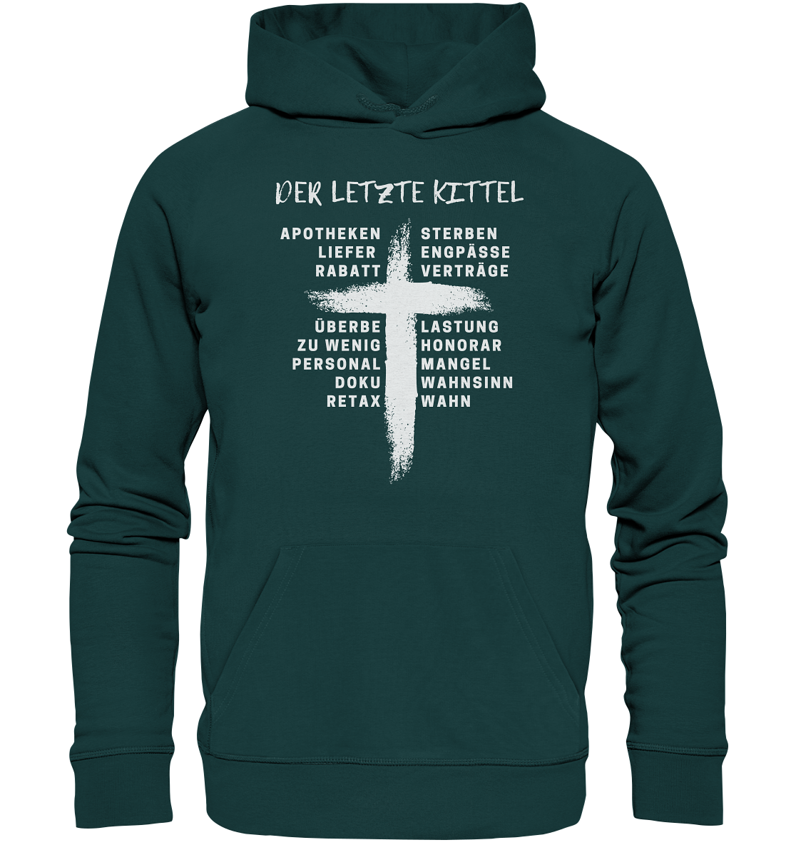 Der letzte Kittel - Organic Hoodie