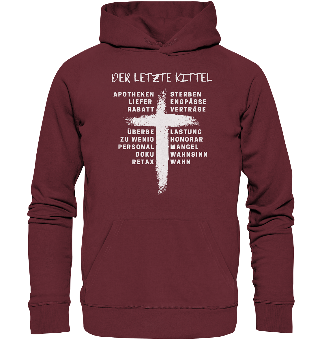 Der letzte Kittel - Organic Hoodie