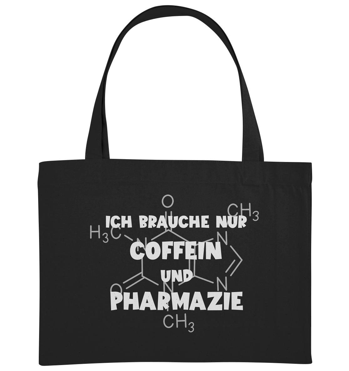 Ich brauche nur Coffein und Pharmazie - Shopping-Bag