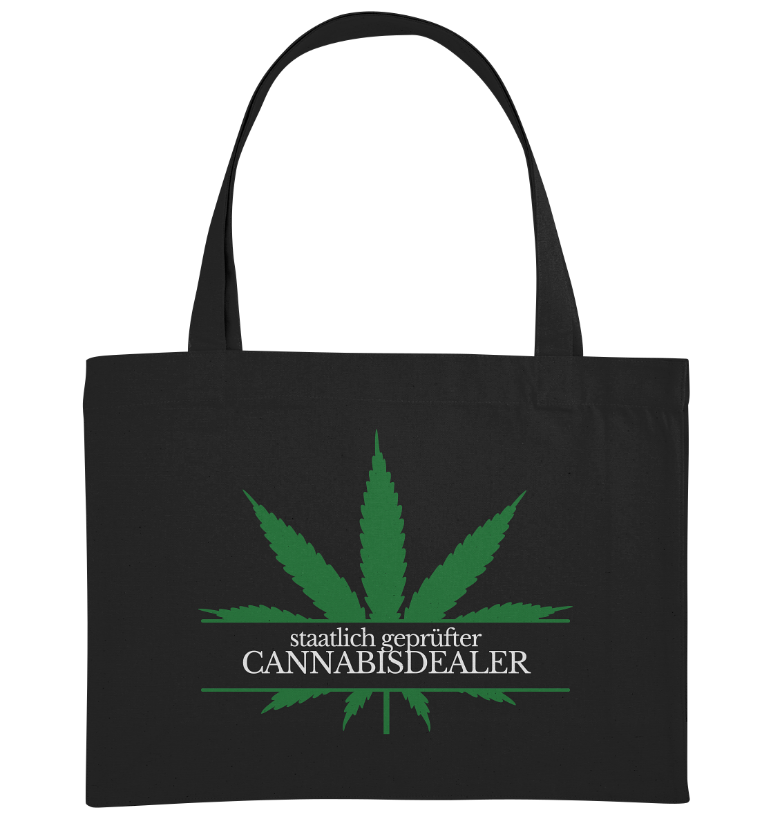 Staatlich geprüfter Cannabisdealer - Shopping-Bag