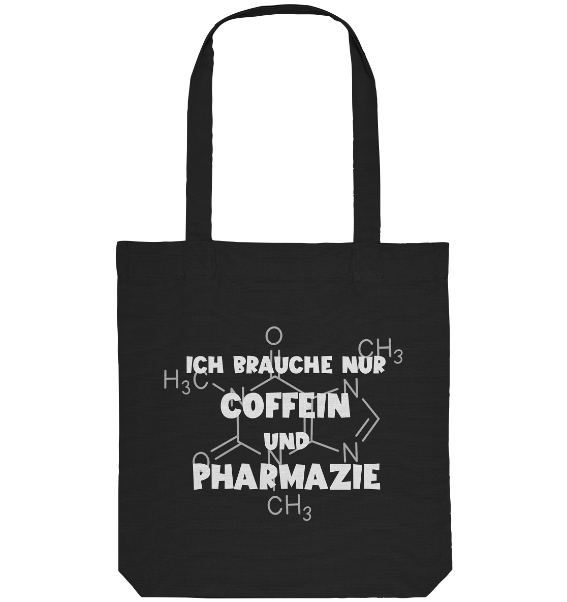 Ich brauche nur Coffein und Pharmazie - Tote-Bag