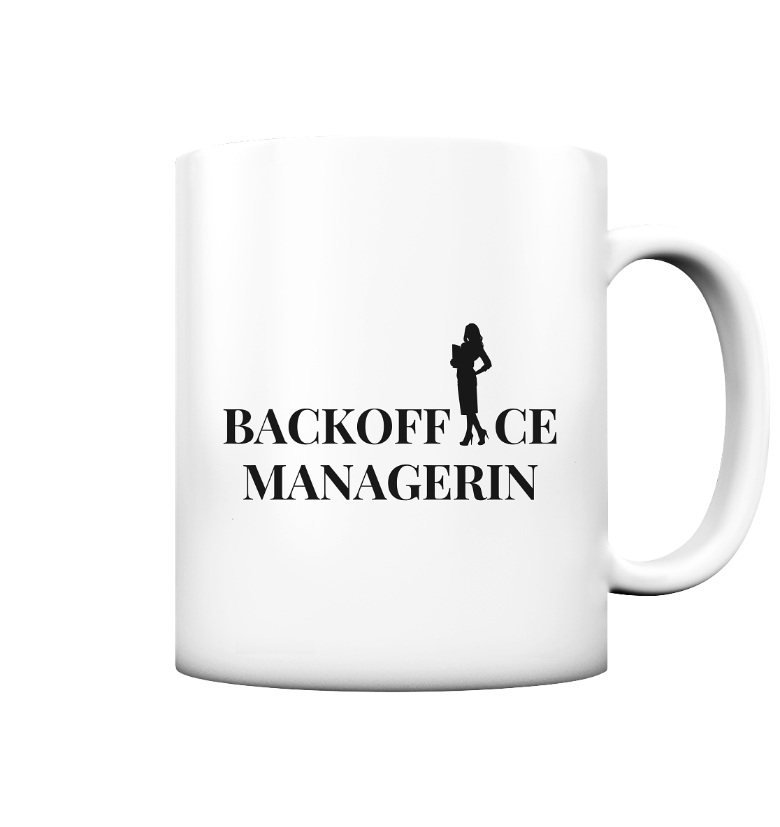 Backoffice Managerin Frau - Tasse matt