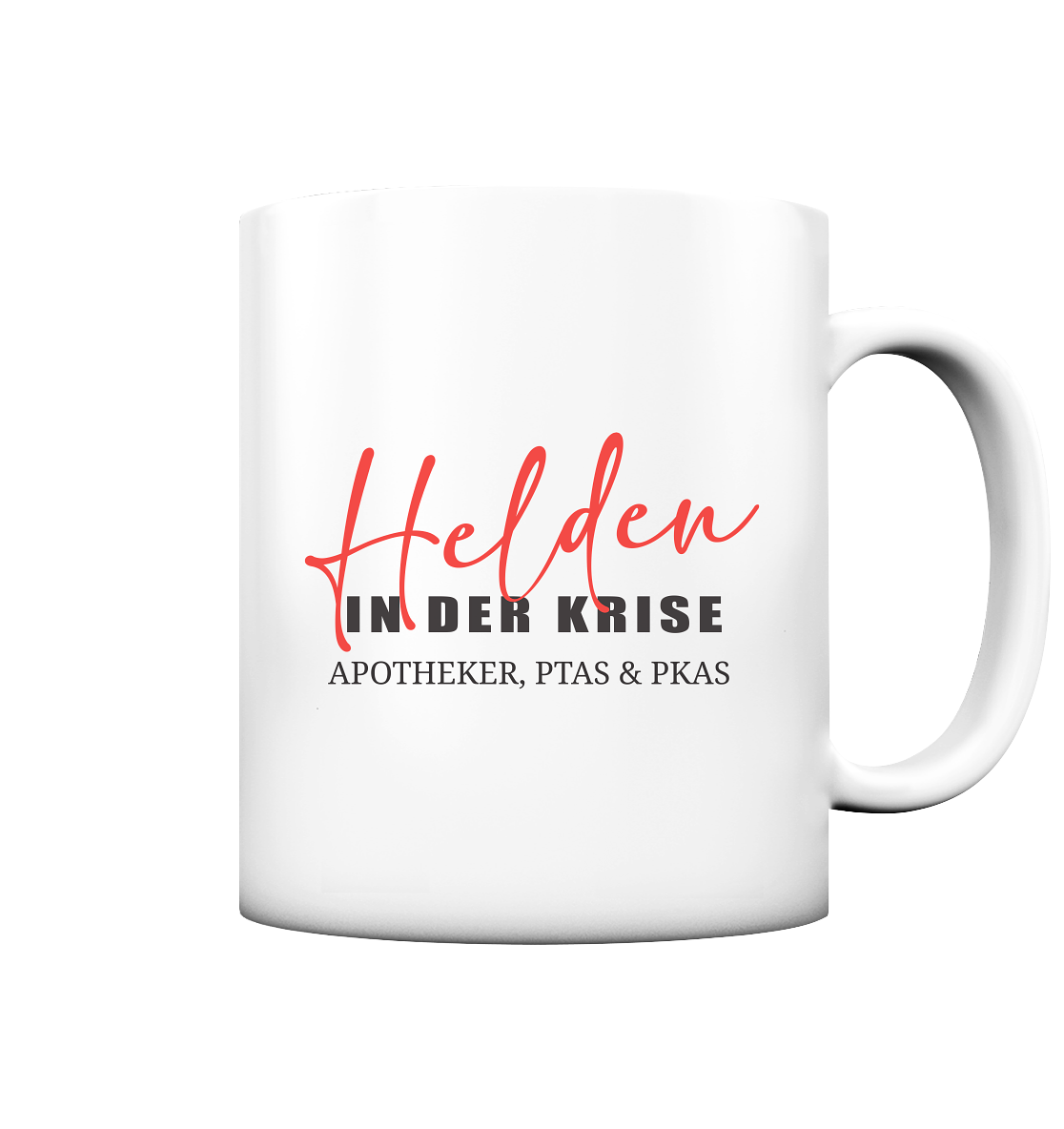 Helden in der Krise Apotheke - Tasse matt