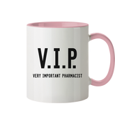 V.I.P. Very important pharmacist - Tasse zweifarbig