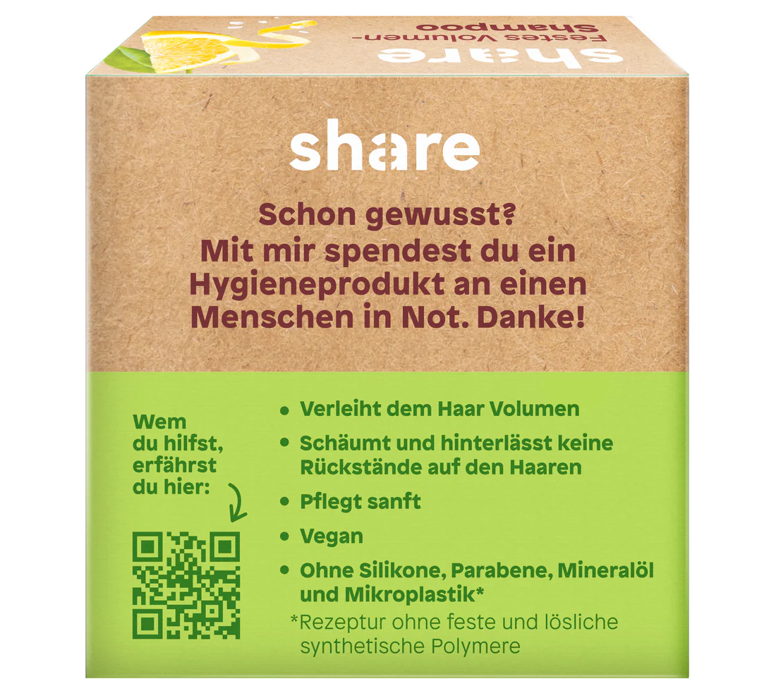 share Festes Shampoo Zitrone & Meersalz