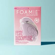 FOAMIE Feste Duschpflege - Kirschblüte und Reismilch