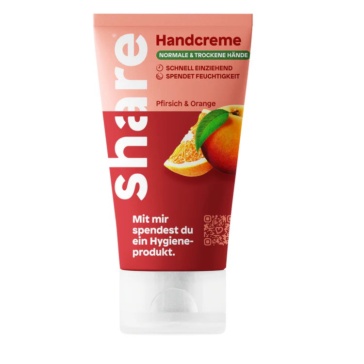 share Handcreme Pfirsich & Orange