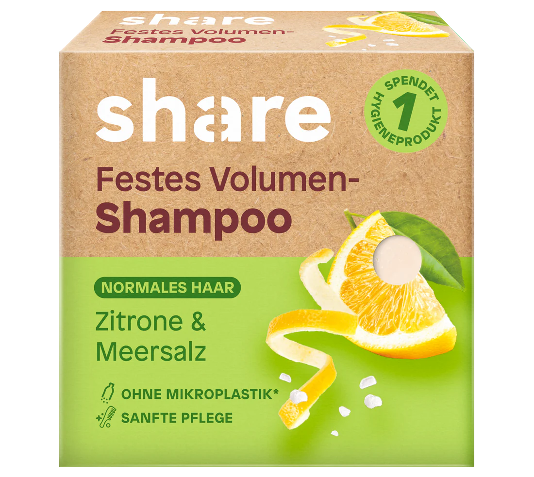 share Festes Shampoo Zitrone & Meersalz