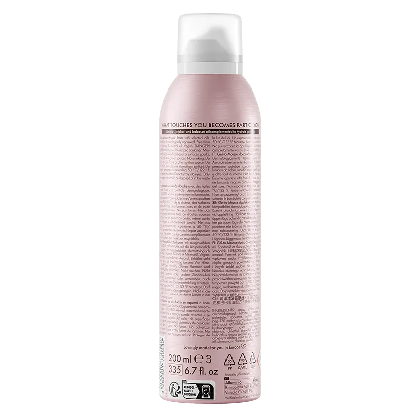 Jean&Len Shower Gel to Mousse Peony/Lychee 200ml