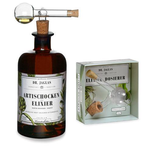 Elixier-Dosierer im Geschenkkarton, 2 cl - Ausgießer-Zubehör-Dr. Jaglas-LAPONDO