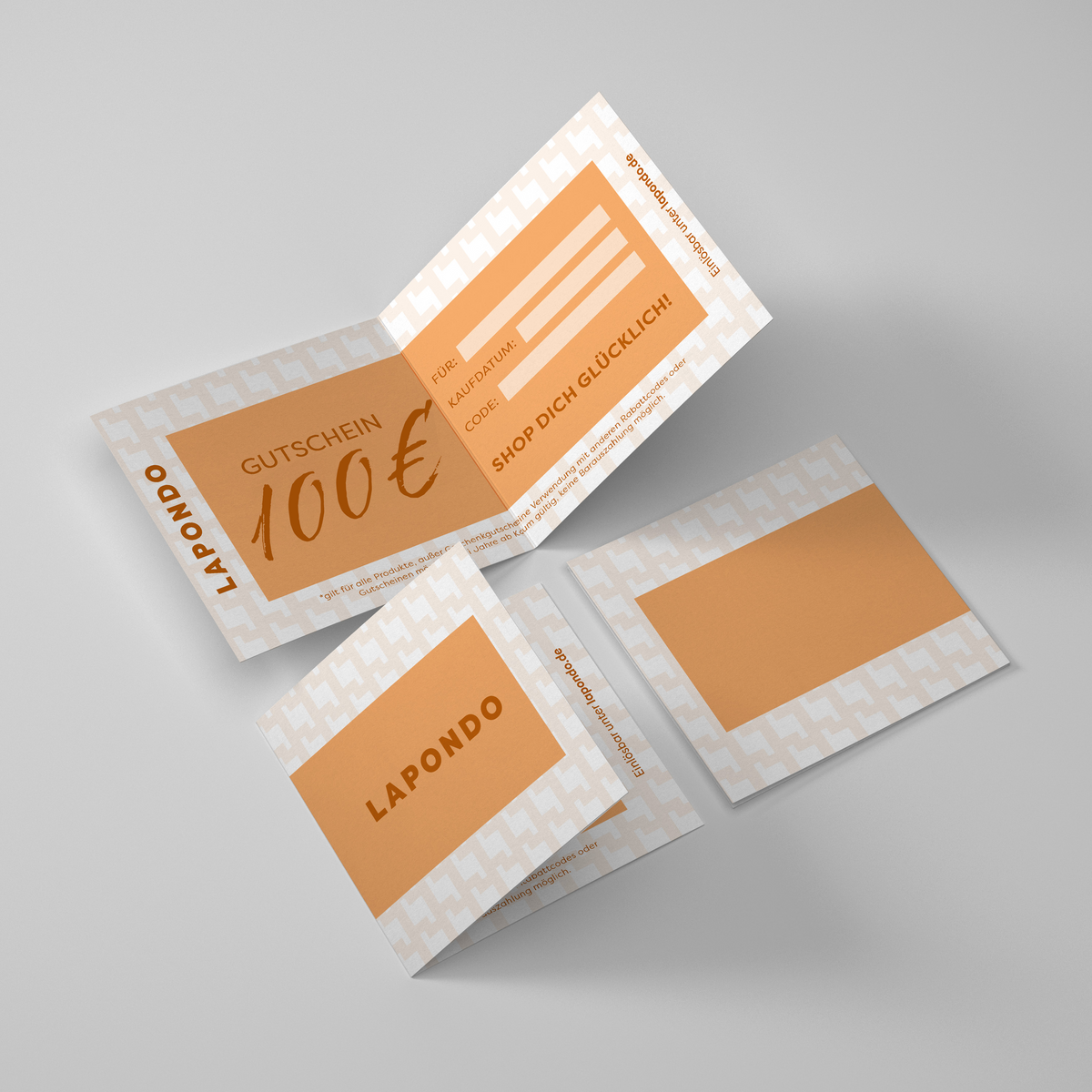 Geschenkgutschein-Geschenkgutscheine-LAPONDO-100,00 €-Orange-LAPONDO