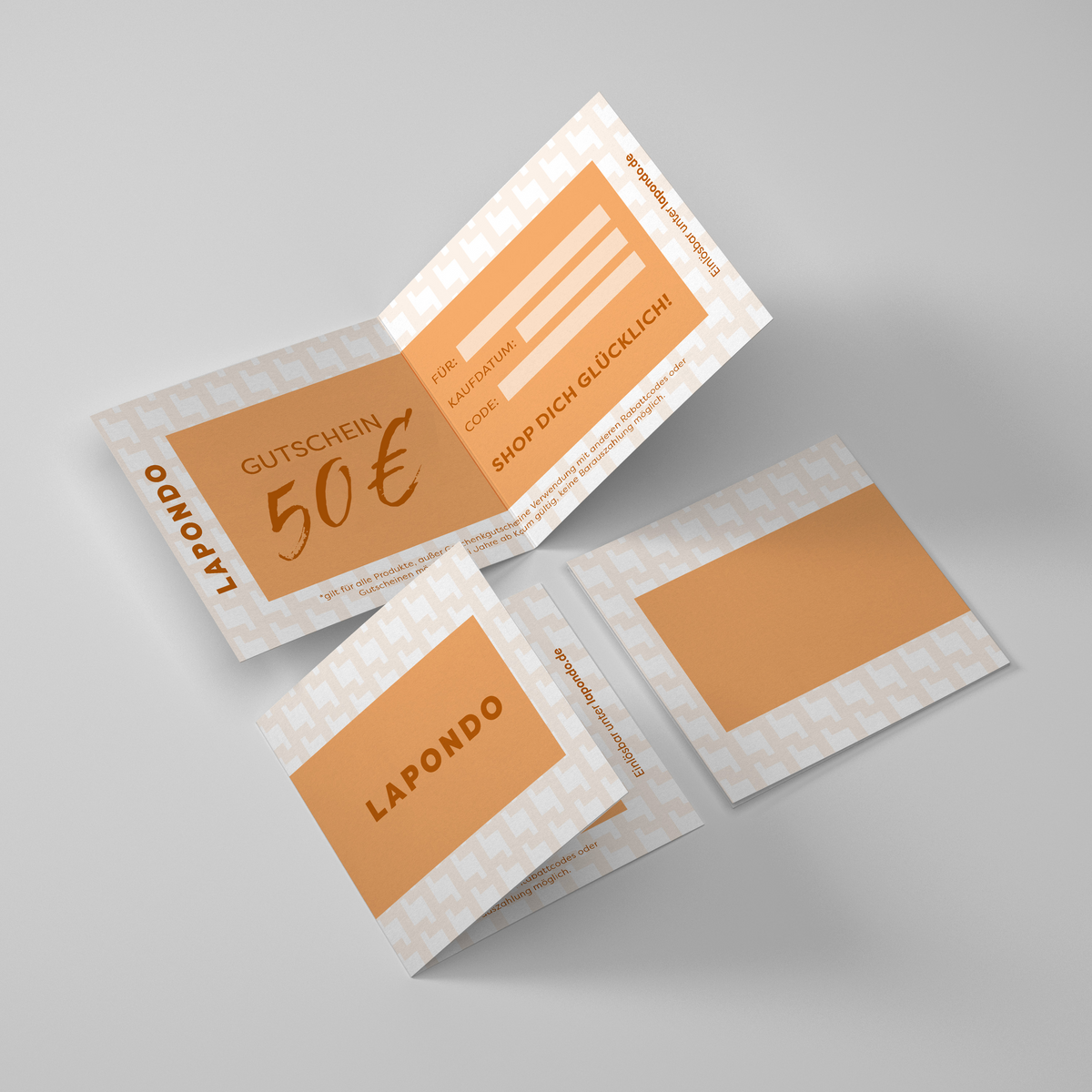 Geschenkgutschein-Geschenkgutscheine-LAPONDO-50,00 €-Orange-LAPONDO