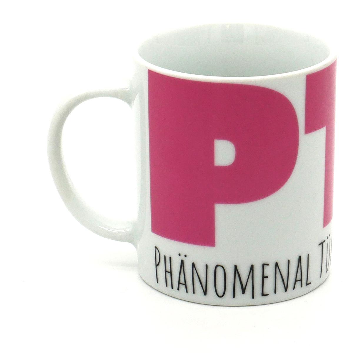 Kaffeebecher "Phänomenal tüchtige Arbeitsmaus" 300 ml-Tasse-LAPONDO-LAPONDO