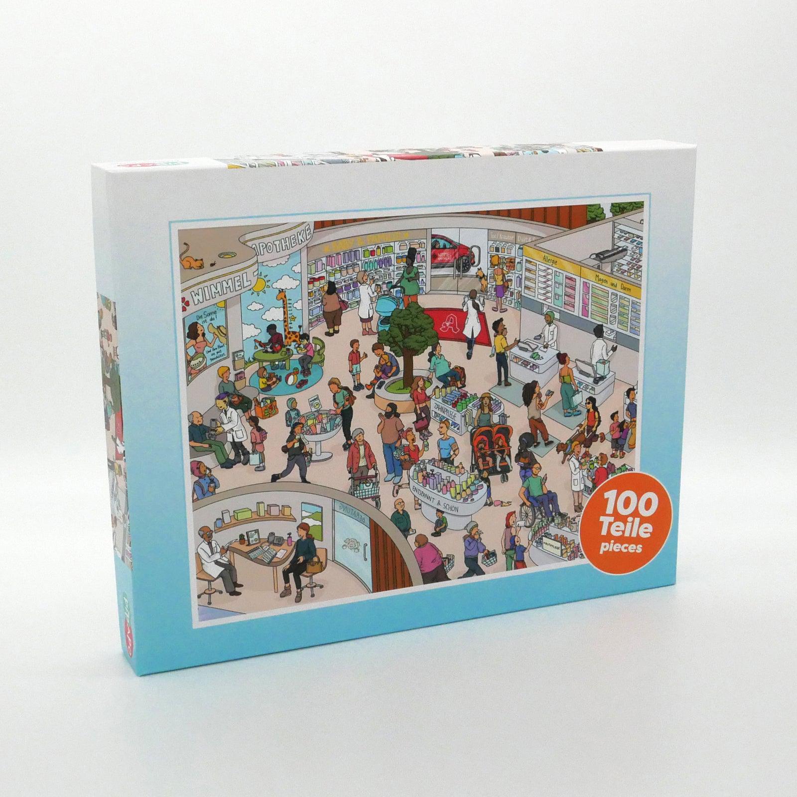 Puzzle 100 Teile "Wimmel-Apotheke"-Puzzles-pipapo-LAPONDO