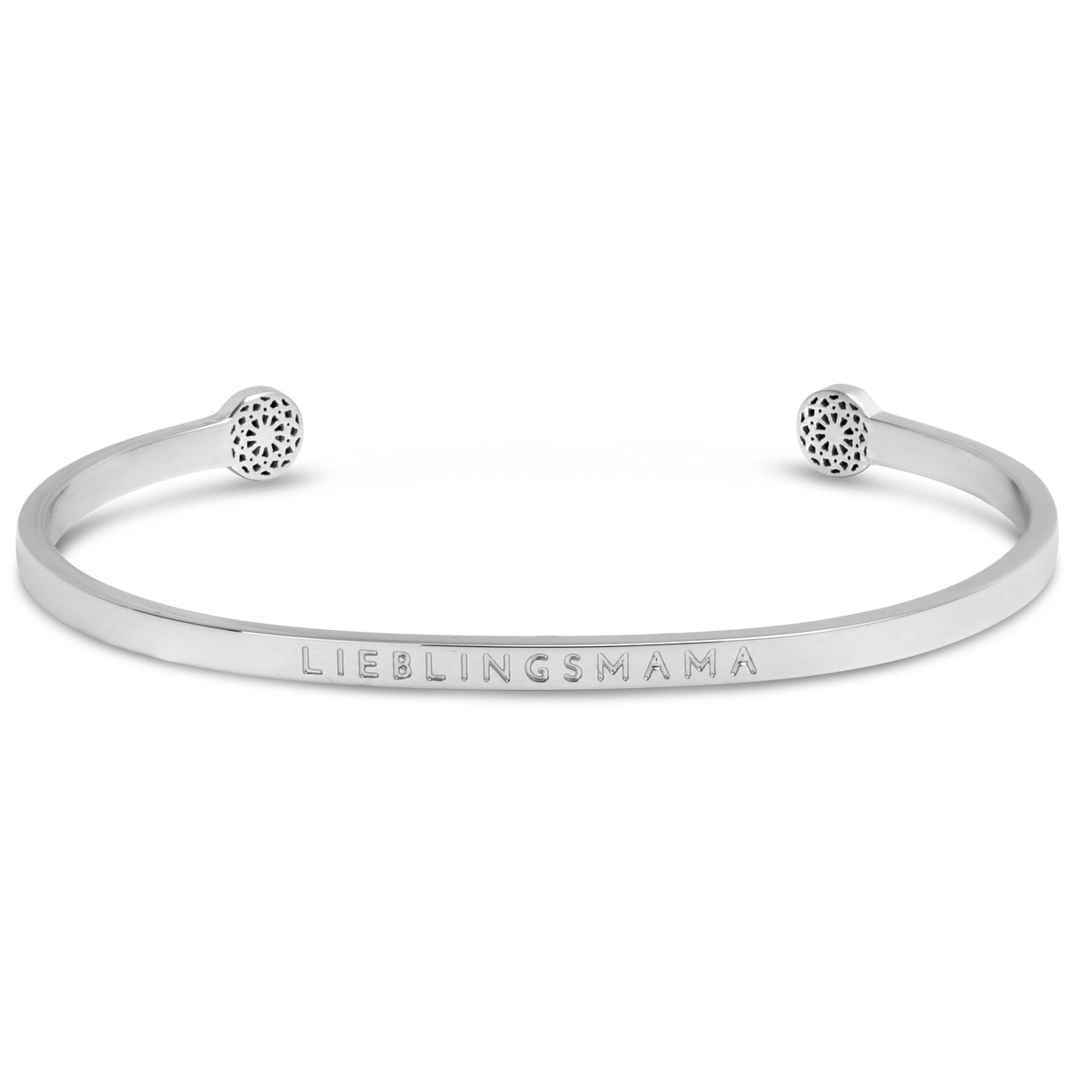 Silberarmreif - Lieblingsmama-Armreifen-Simple Pledge-LAPONDO