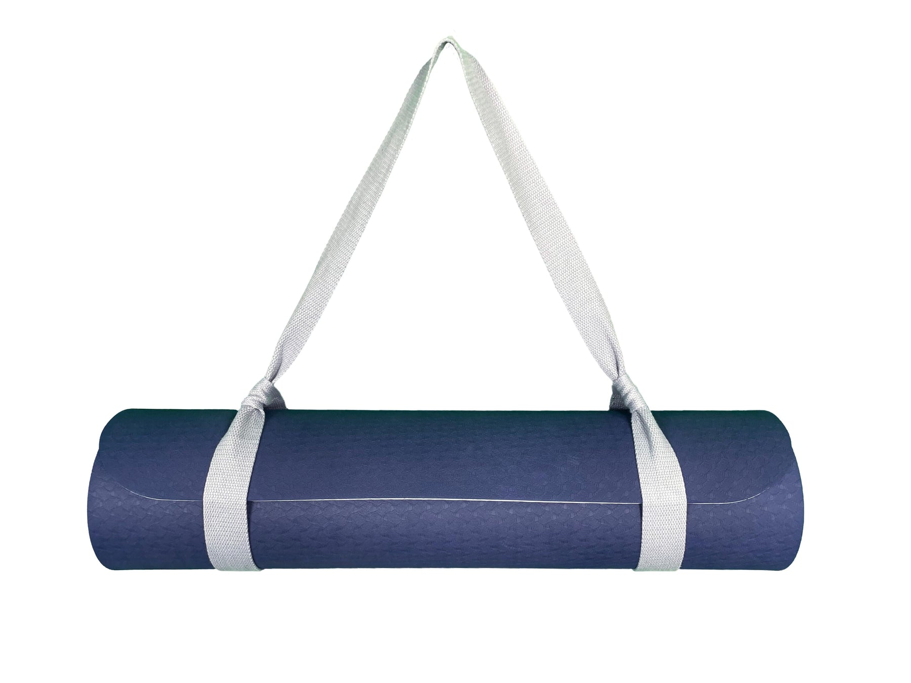 Yogamatte Dunkelblau mit Tragegurt-Yoga- & Pilatesmatten-LAPONDO-LAPONDO