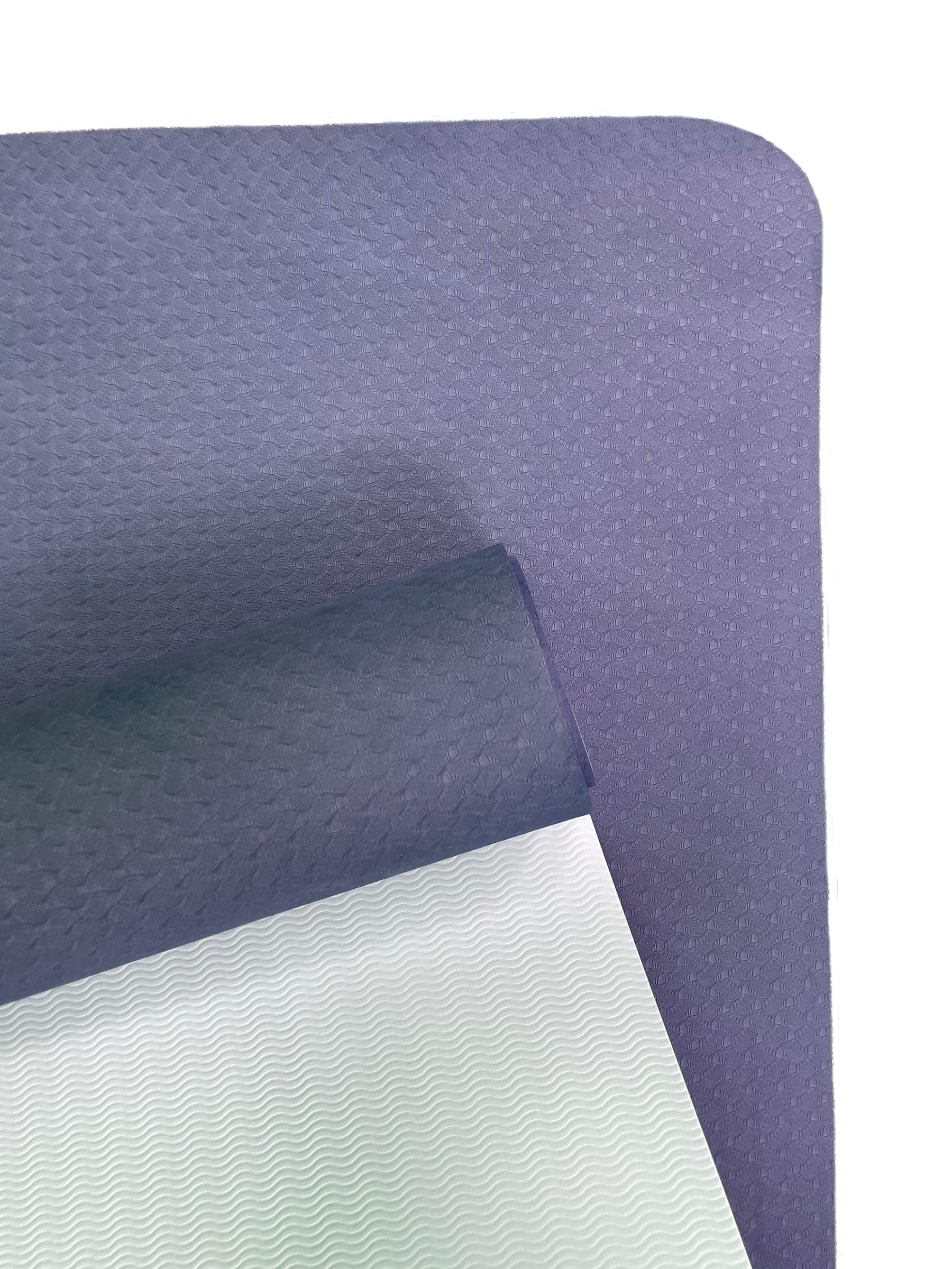 Yogamatte Dunkelblau mit Tragegurt-Yoga- & Pilatesmatten-LAPONDO-LAPONDO