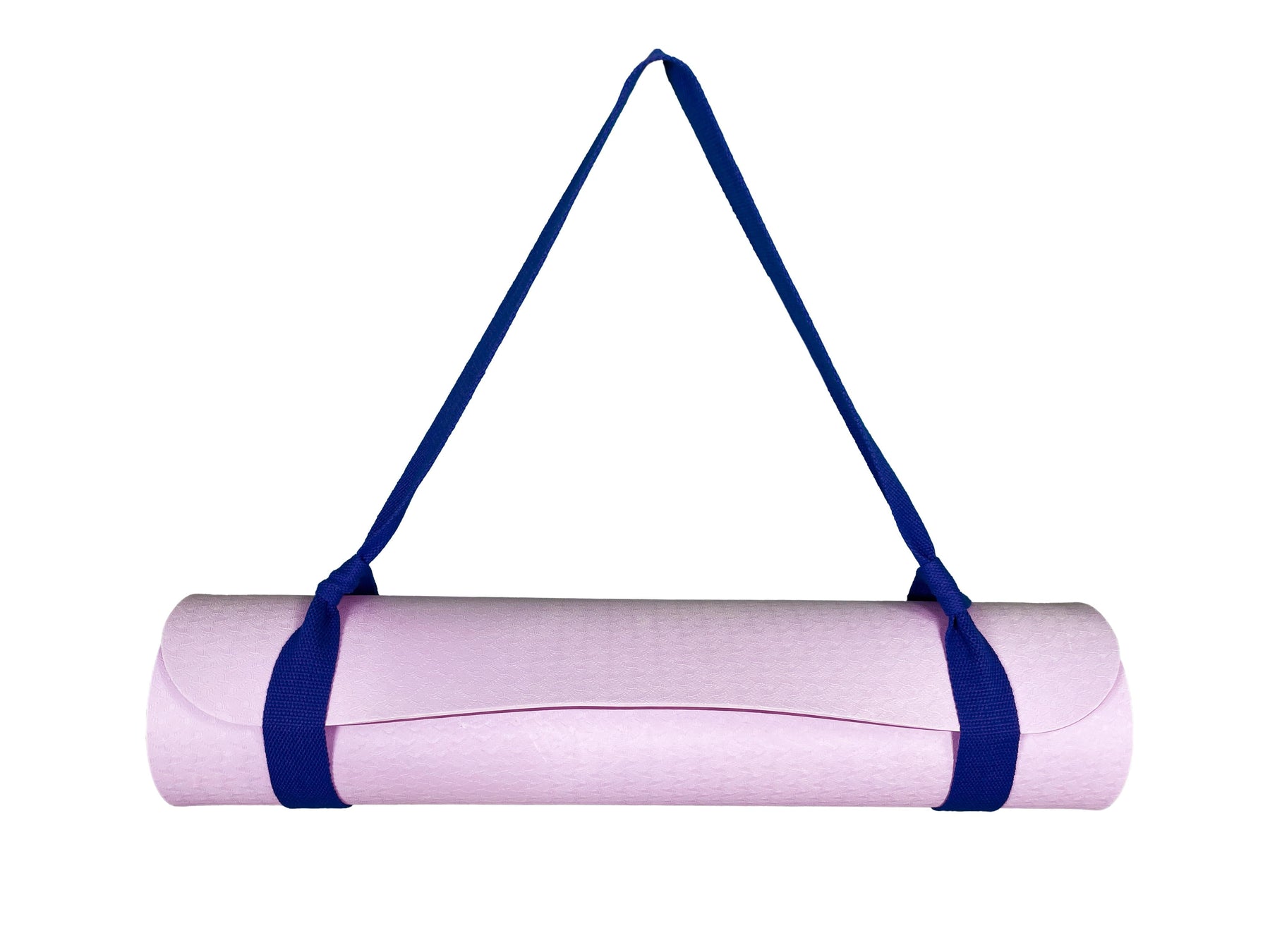 Yogamatte Flieder mit Tragegurt-Yoga- & Pilatesmatten-LAPONDO-Dunkelblau-LAPONDO