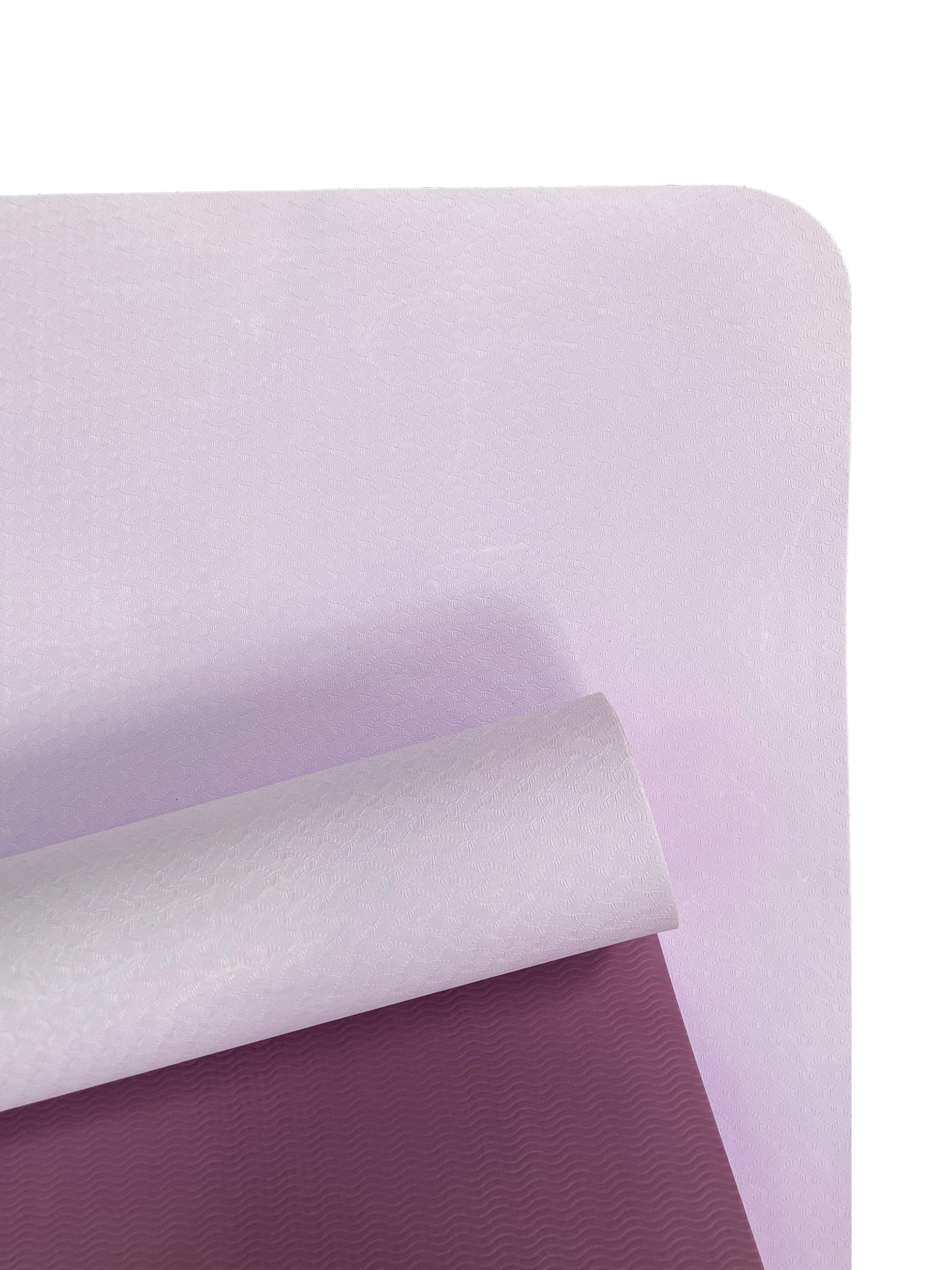 Yogamatte Flieder mit Tragegurt-Yoga- & Pilatesmatten-LAPONDO-LAPONDO