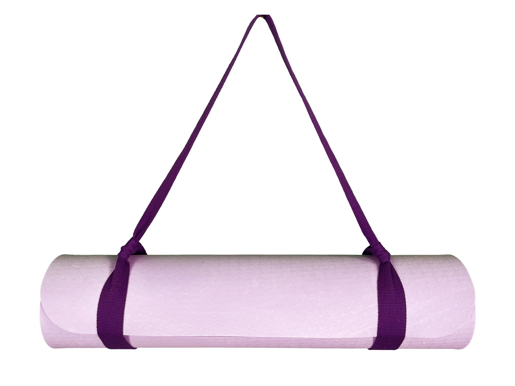 Yogamatte Flieder mit Tragegurt-Yoga- & Pilatesmatten-LAPONDO-Lila-LAPONDO