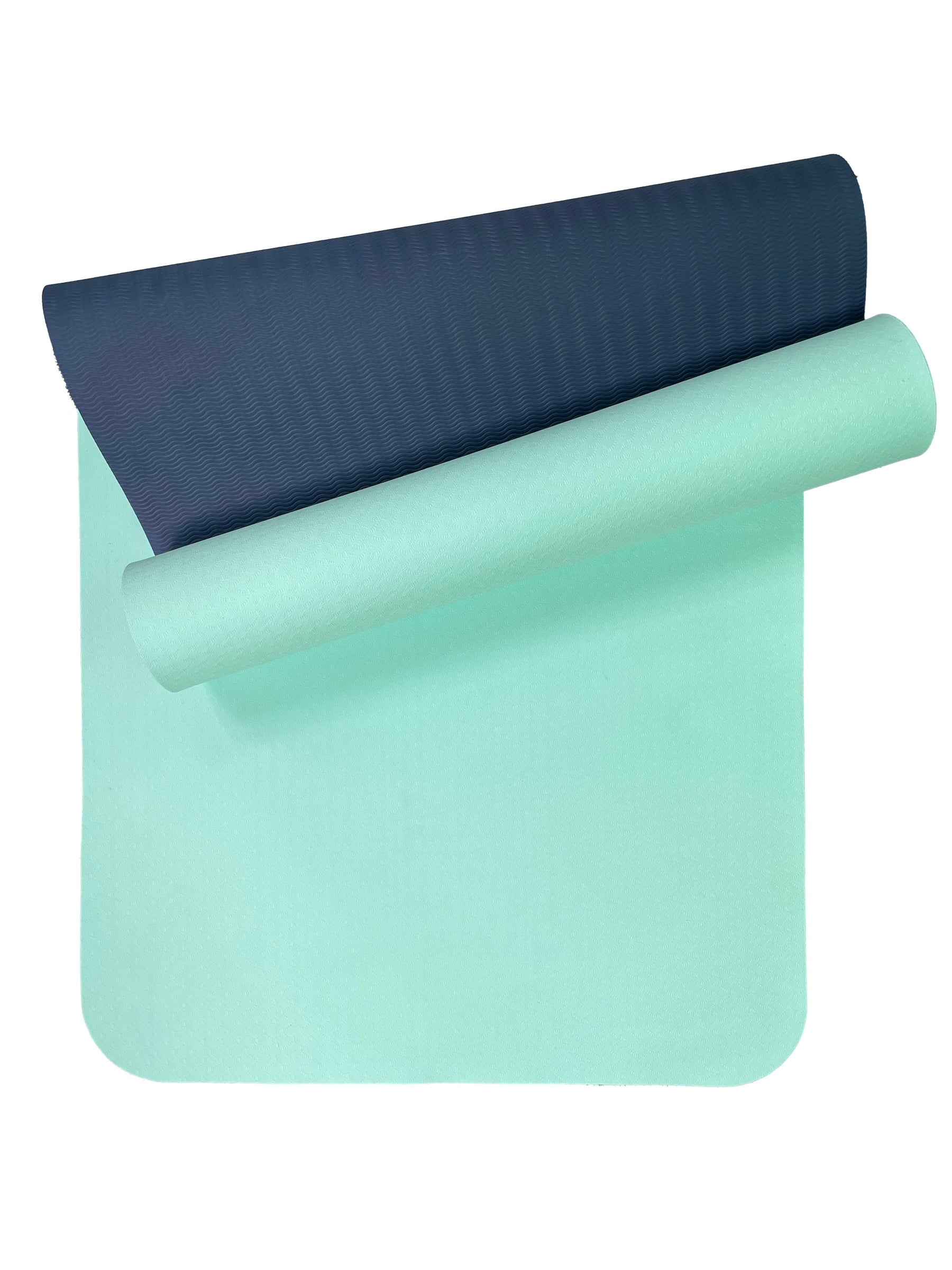 Yogamatte Hellblau mit Tragegurt-Yoga- & Pilatesmatten-LAPONDO-LAPONDO